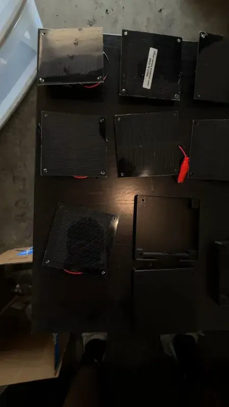 Packaged Flash Forward solar study lights
